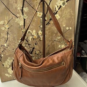Brown satchel